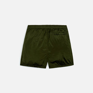 Stone Island Nylon Metal Garment Dyed Swim Shorts - Olive