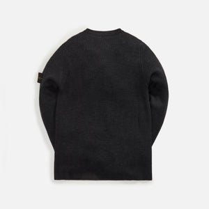 Stone Island Full Rib Wool Sweater - Charcoal