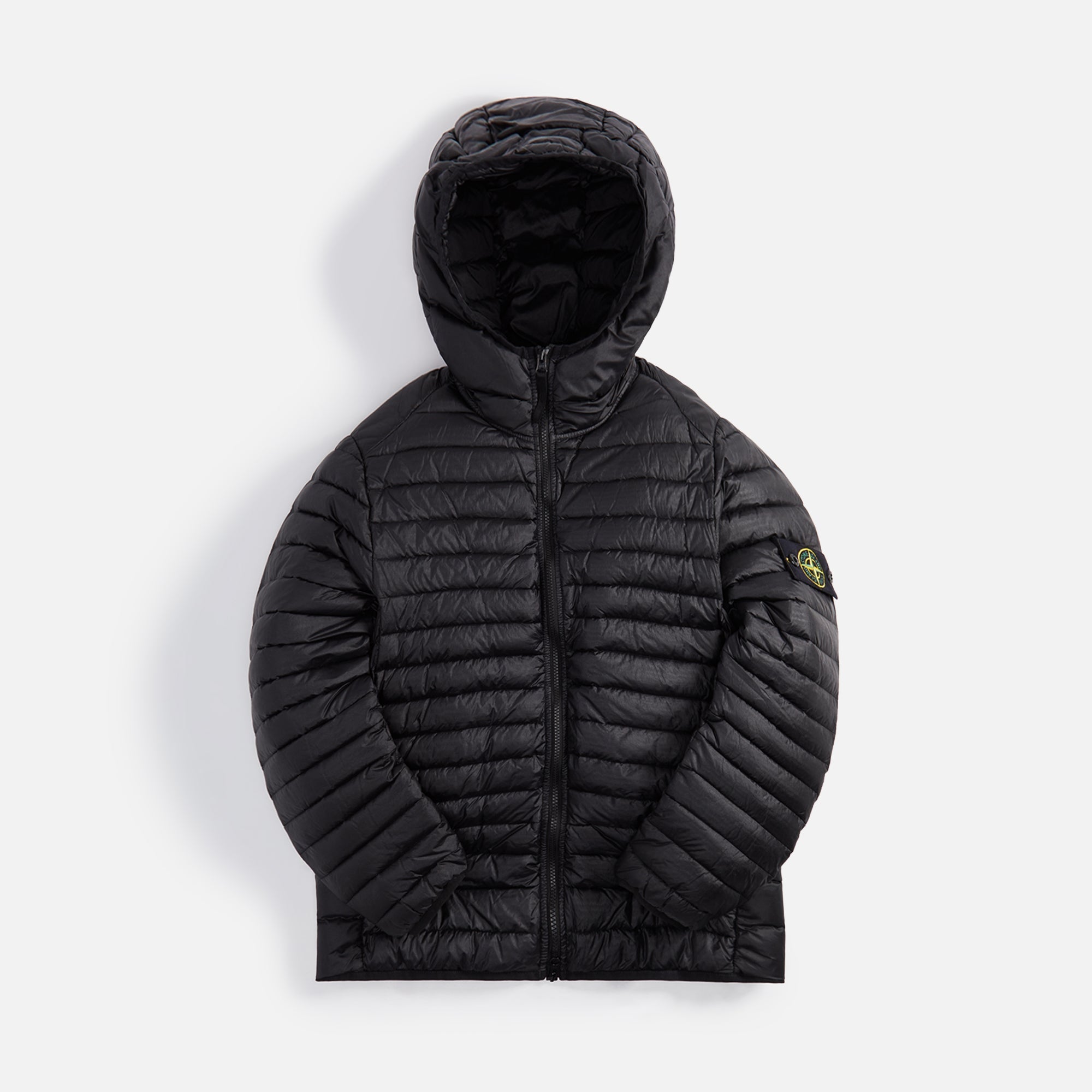 Stone island micro yarn hotsell hooded jacket