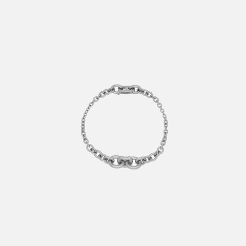 Saint Laurent Gradient Chain Bracelet - Silver