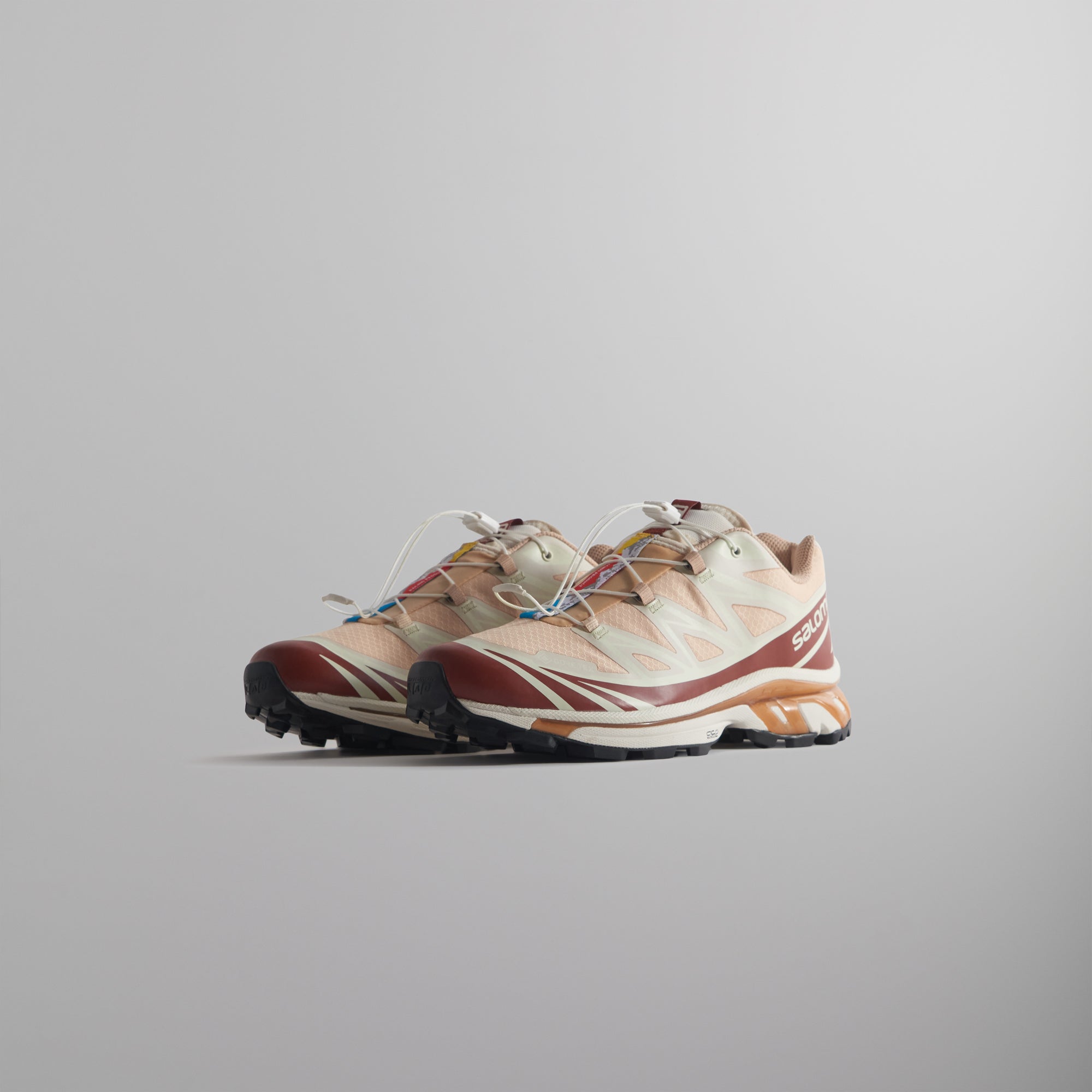 KITH × Salomon XT-6 GORE-TEX ブラウン Ronnie Fieg KITH x Salomon XT-6 Gore-Tex Burnt Henna - Size 7.5