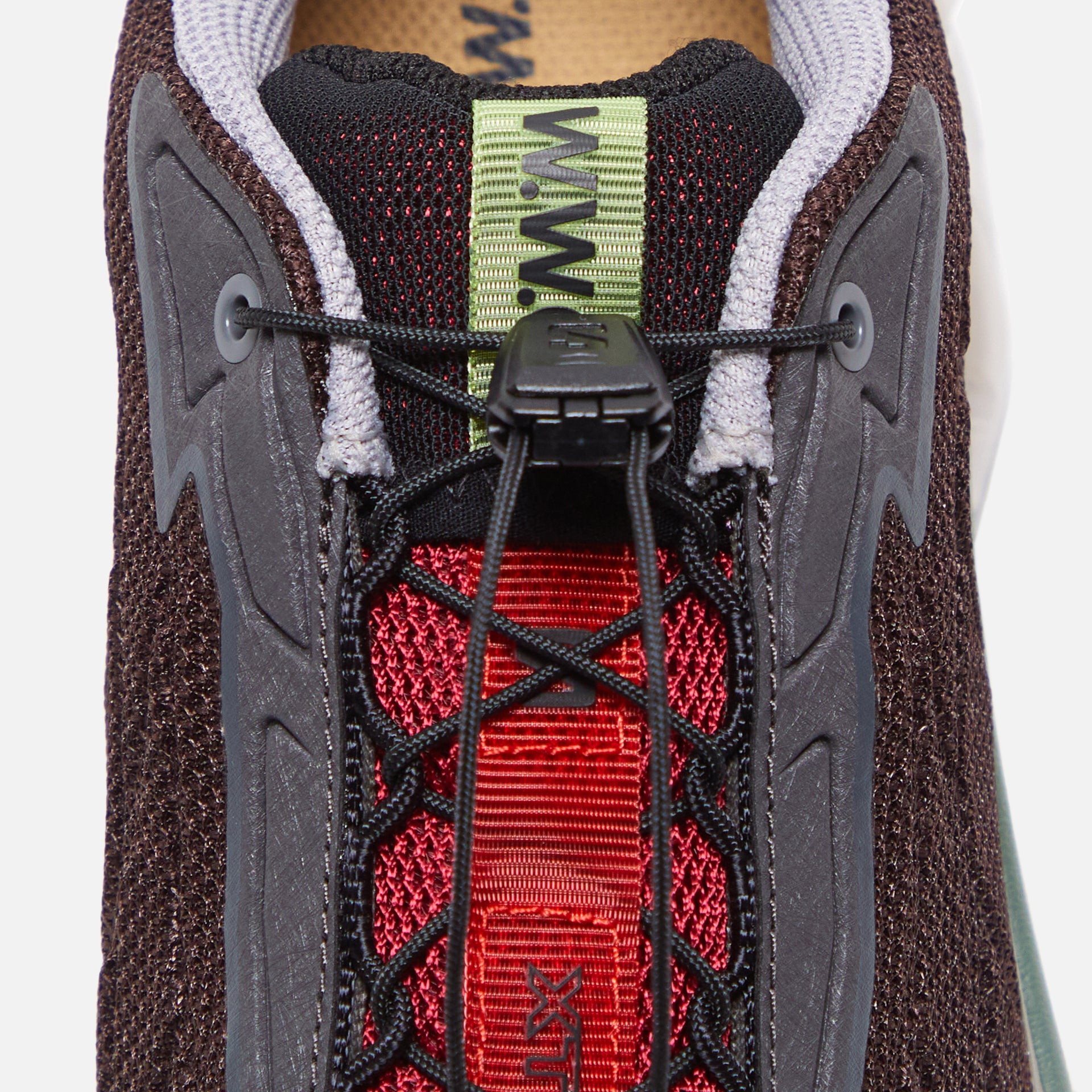 Salomon x Wood Wood XT-Slate - Black Coffee / Biking Red / Quiet Shade