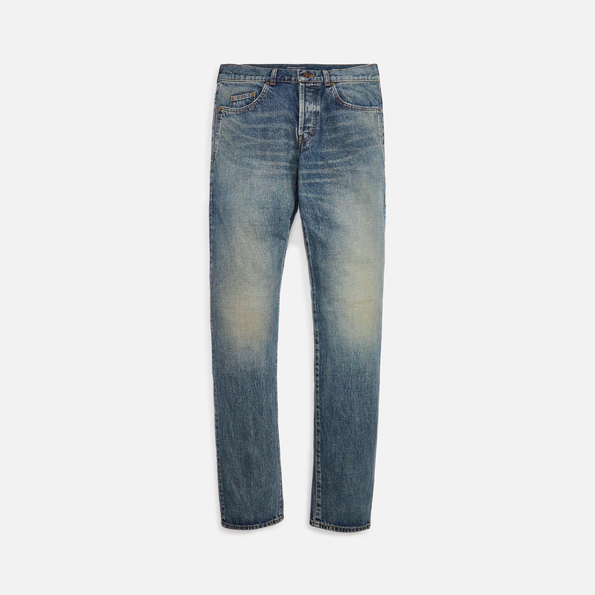 Saint Laurent Slim Fit Jean - Dirty Sandy Blue