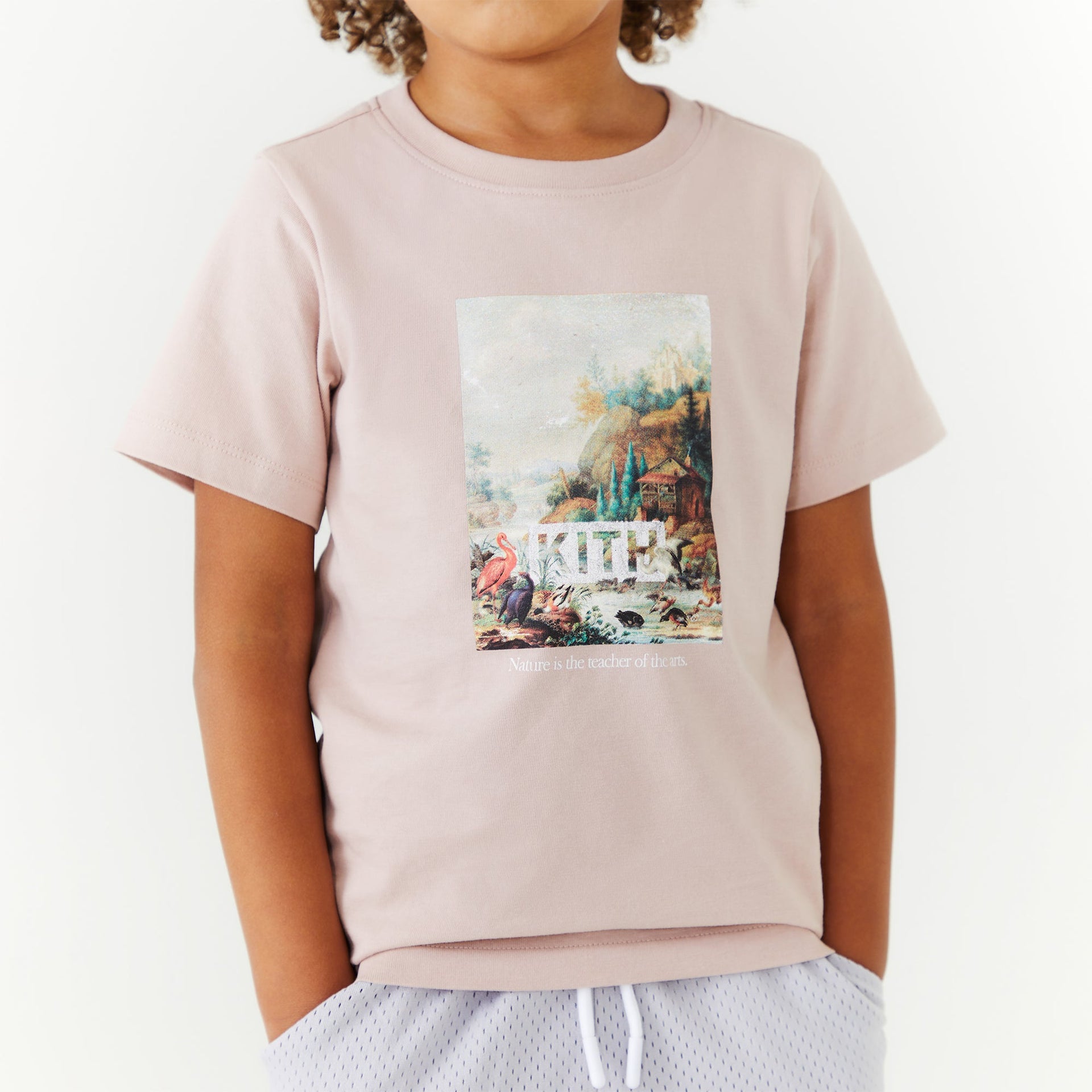 Kith Kids Art Of Nature Tee - Morganite