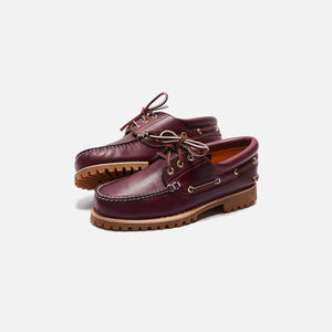 Timberland Full-Grain Boat Shoe - Burgundy