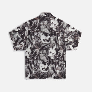 Undercover All Over Print Shirt - Black