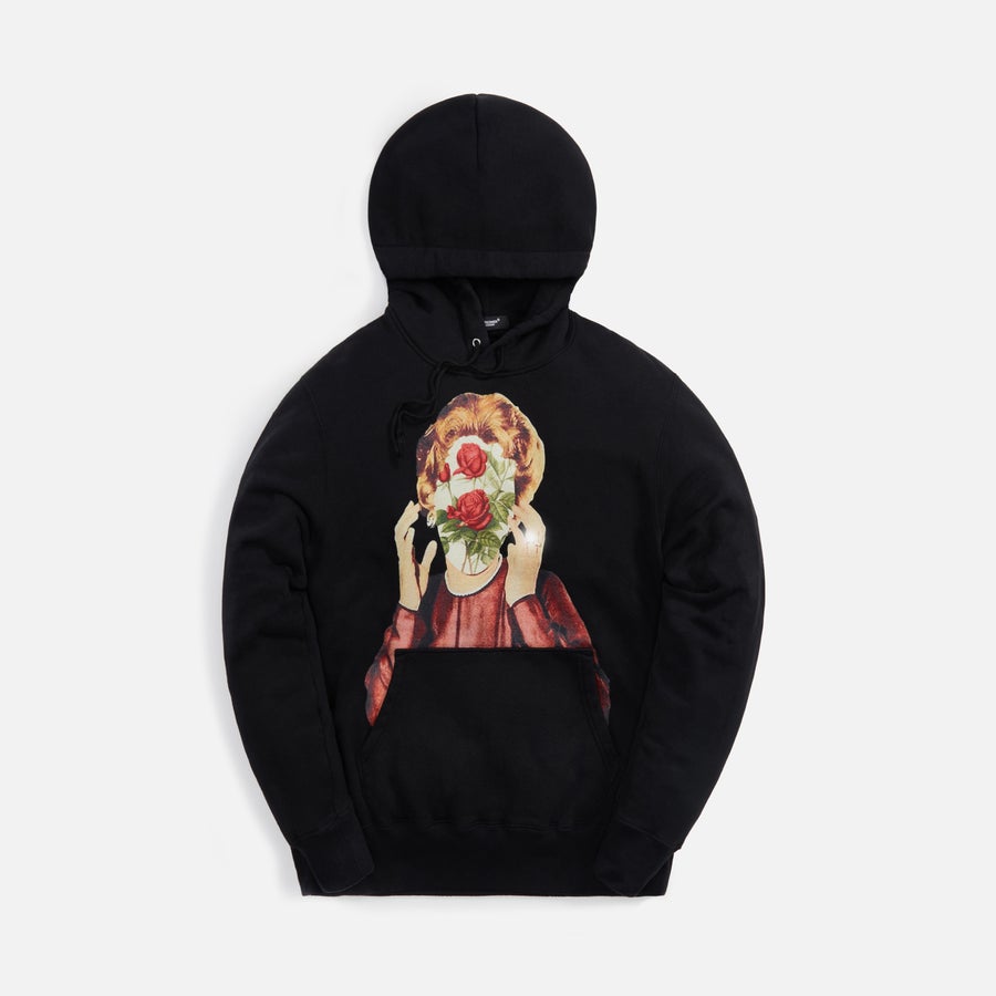 Undercover Portrait Hoodie - Black