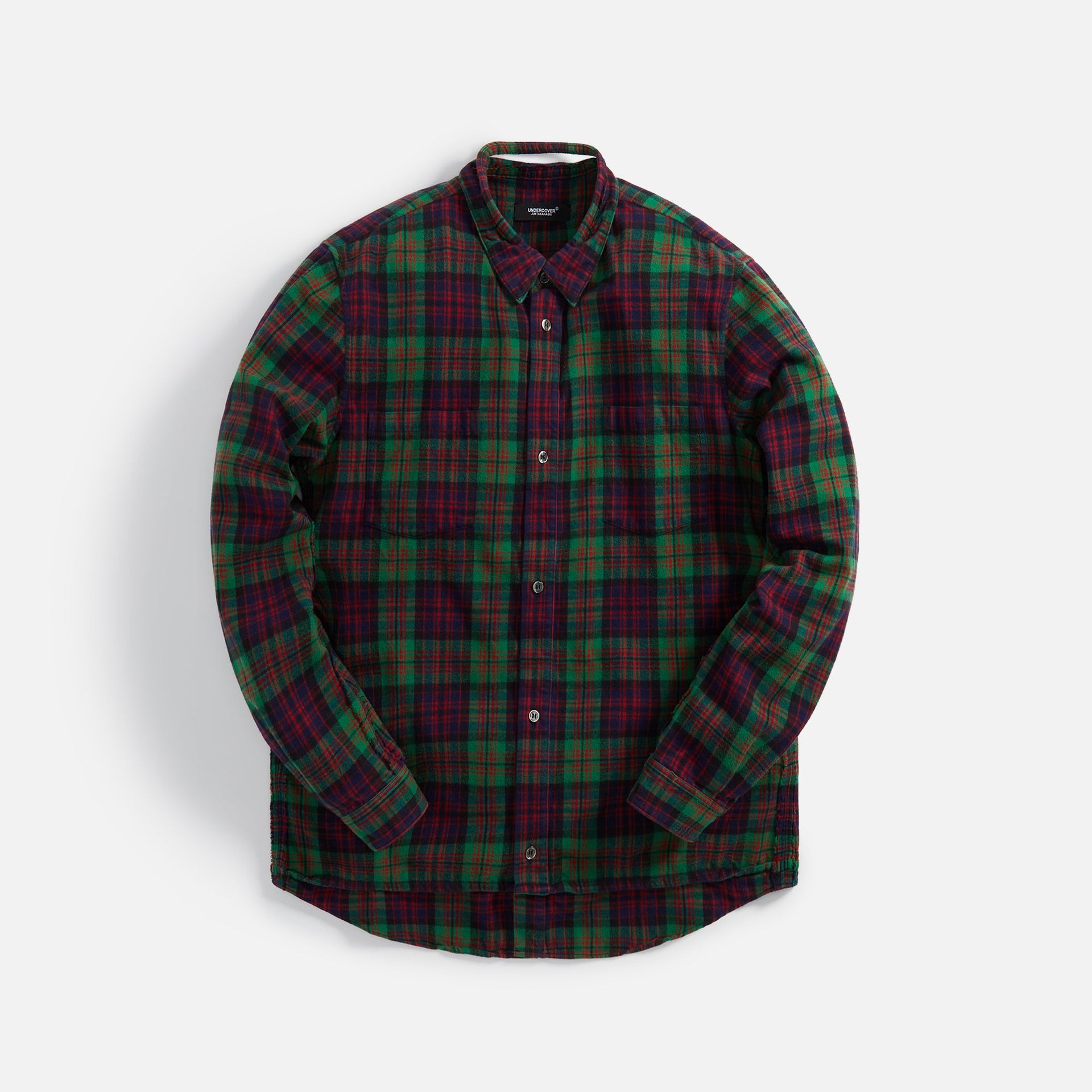 Undercover Check Shirt - Green