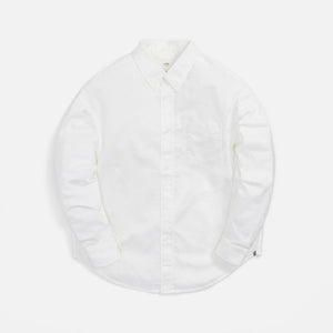 Visvim Albacore Button Down Shirt Long Sleeves Sashiko - White
