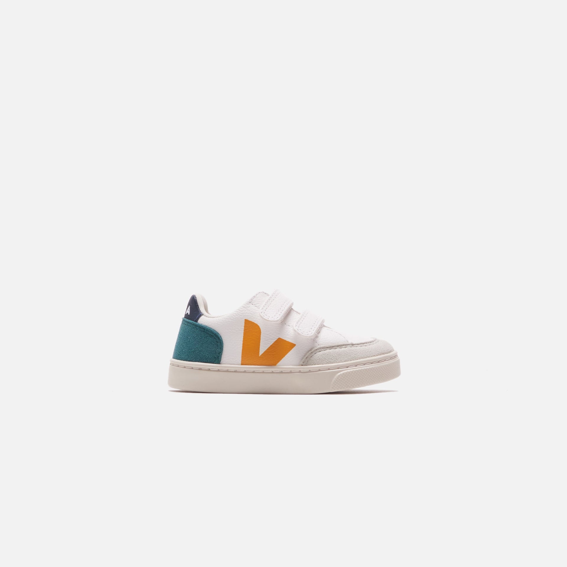 Veja V 12 Junior - Extra White / Multico Brittany