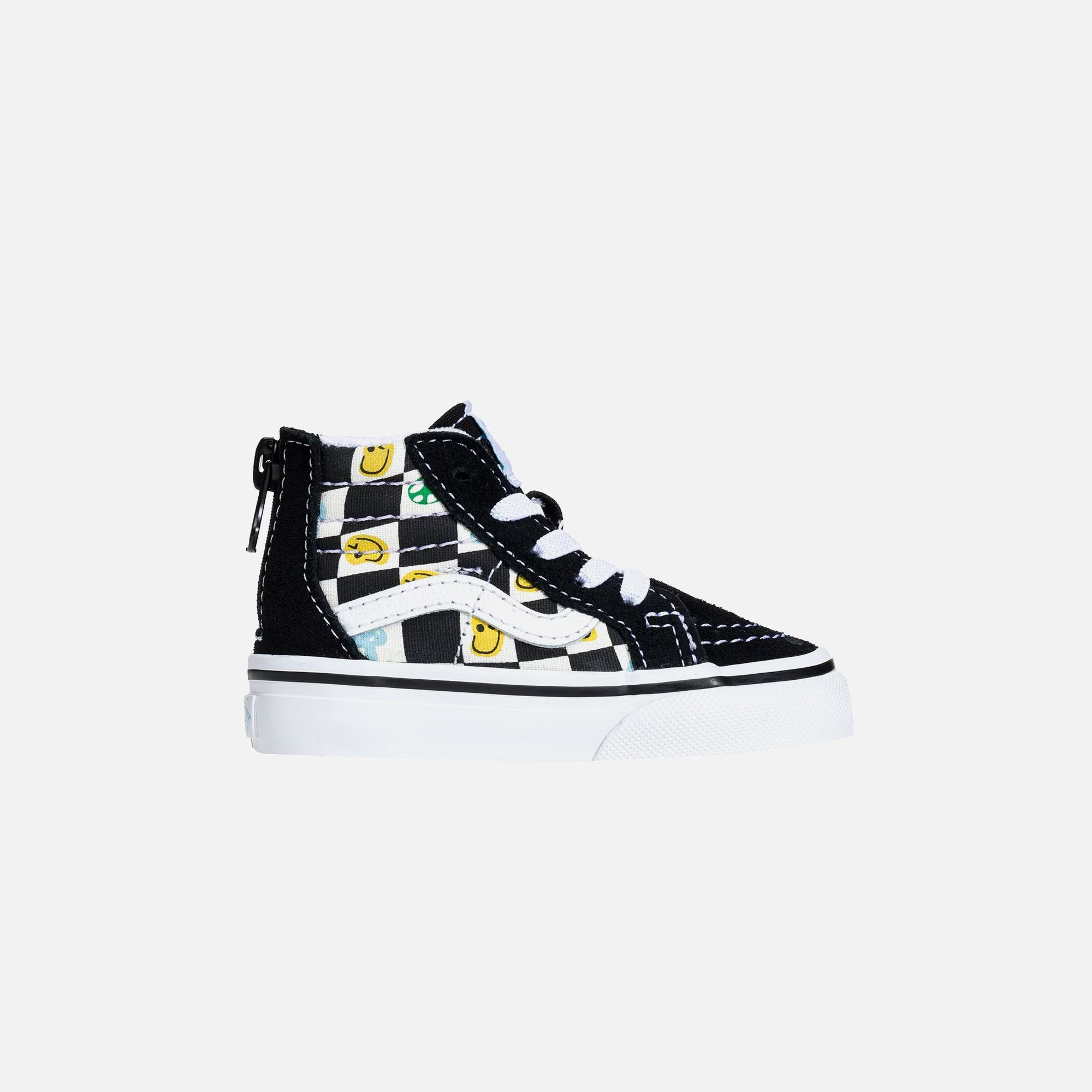 Vans Toddler SK8 Hi Zip Melted Check Black Multi Kith Europe