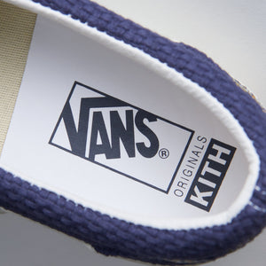 Kith for Vault by Vans Medallion OG Classic Slip-On LX - Navy Blazer