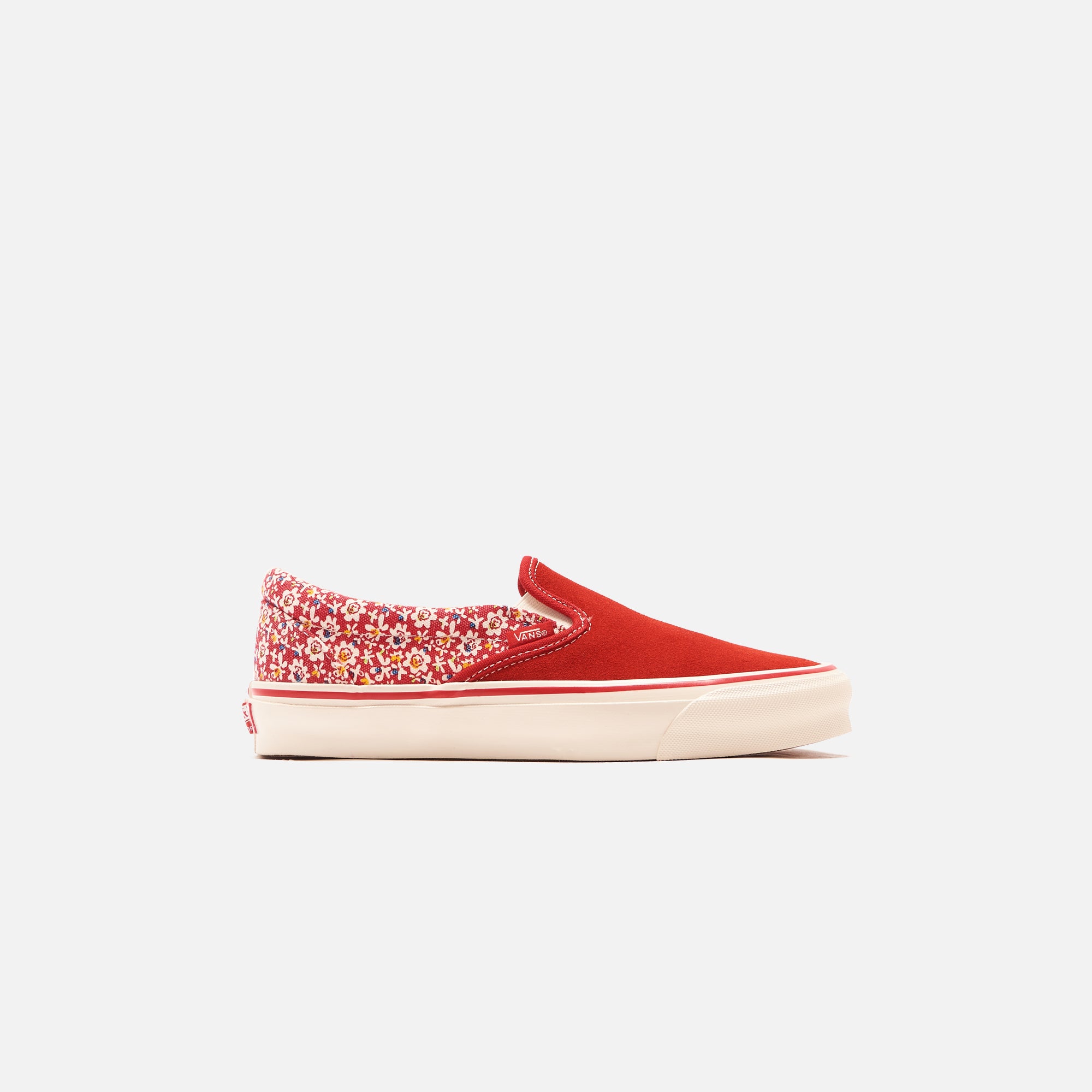 Vans U OG Classic Slip-On LX Micro Daisy - Racing Red – Kith Europe