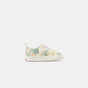 Kith Kids for Vault by Vans Toddler Vintage Floral Authentic Elastic Lace - Turtledove