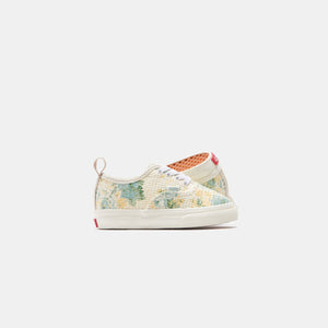 Kith Kids for Vault by Vans Toddler Vintage Floral Authentic Elastic Lace - Turtledove