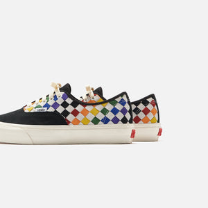 Vans FU Authentic VLT LX Pride - Woven Leather Rainbow / Marshmallow