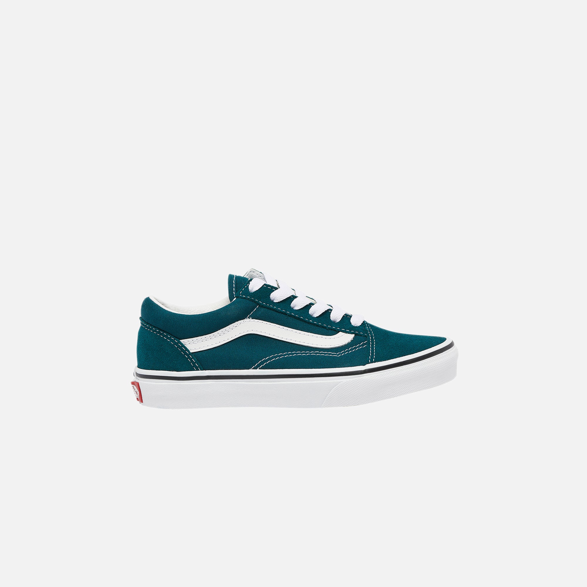 Dark teal store vans