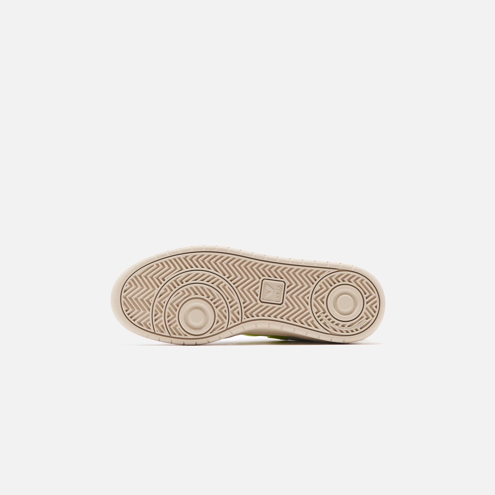Veja V-10 - Extra White / Jaune Fluo