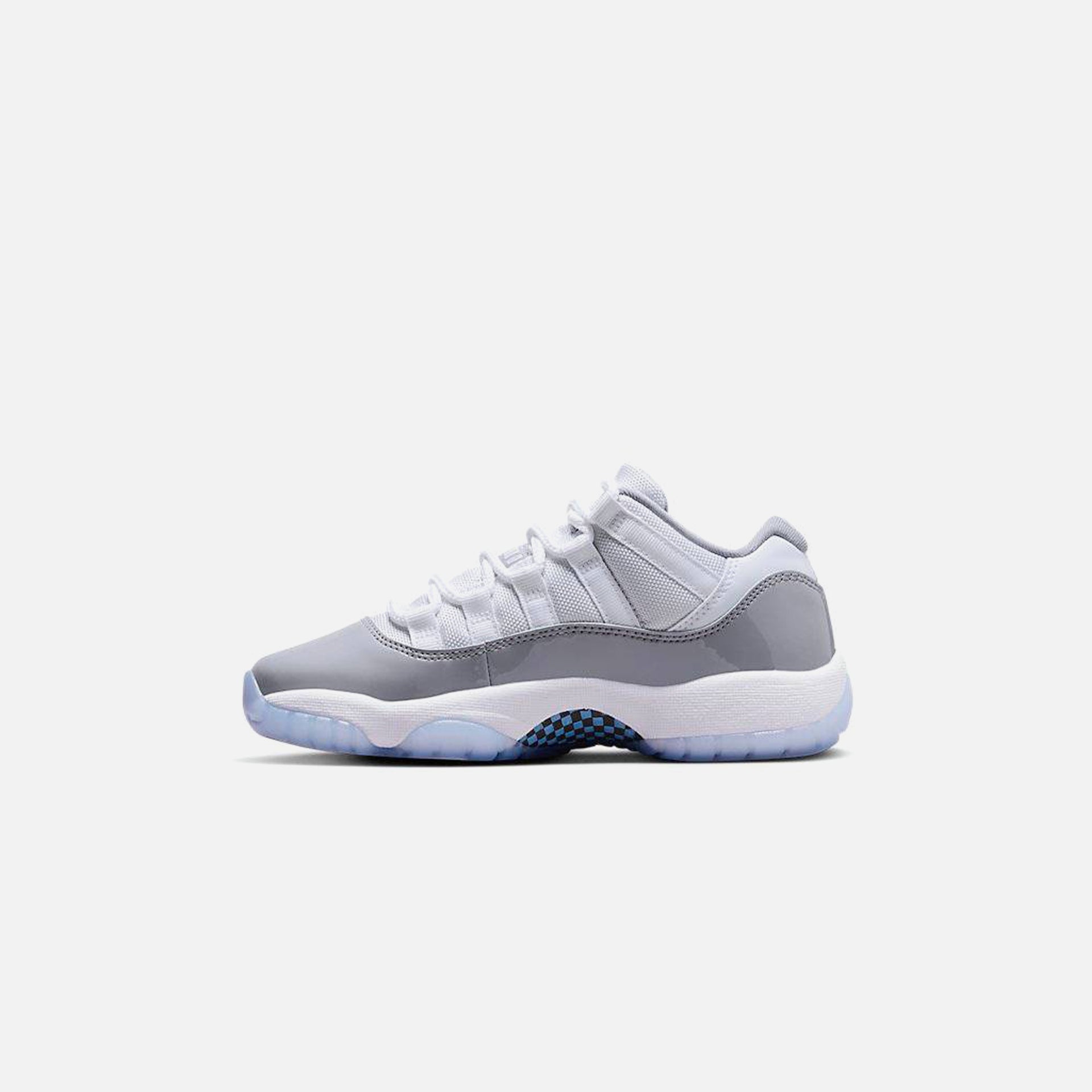 Jordan Grade School Air Jordan 11 Retro Low - White / Cement Grey / University Blue