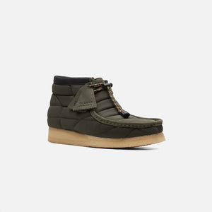 Clarks Wallabee Boot - Khaki Quilted