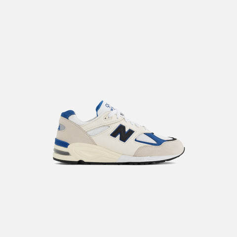 New Balance Made in USA 990V2 - White / Blue