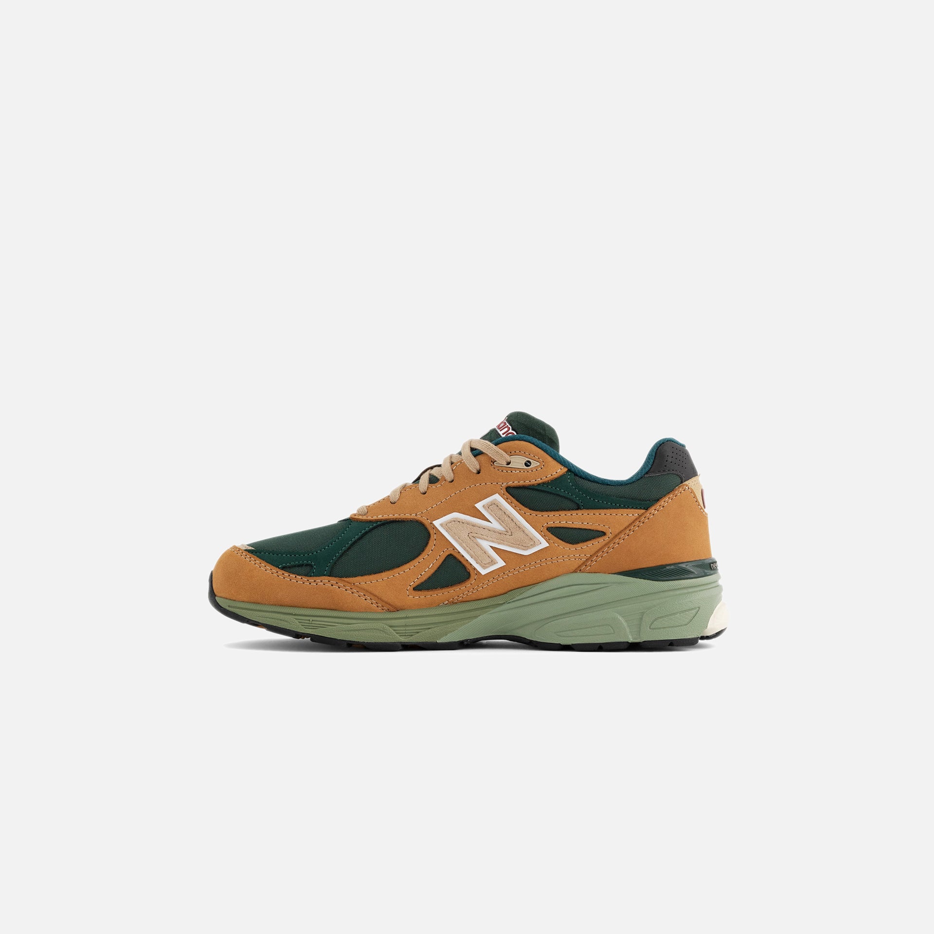 New Balance Made in USA 990 v3 - Tan / Green