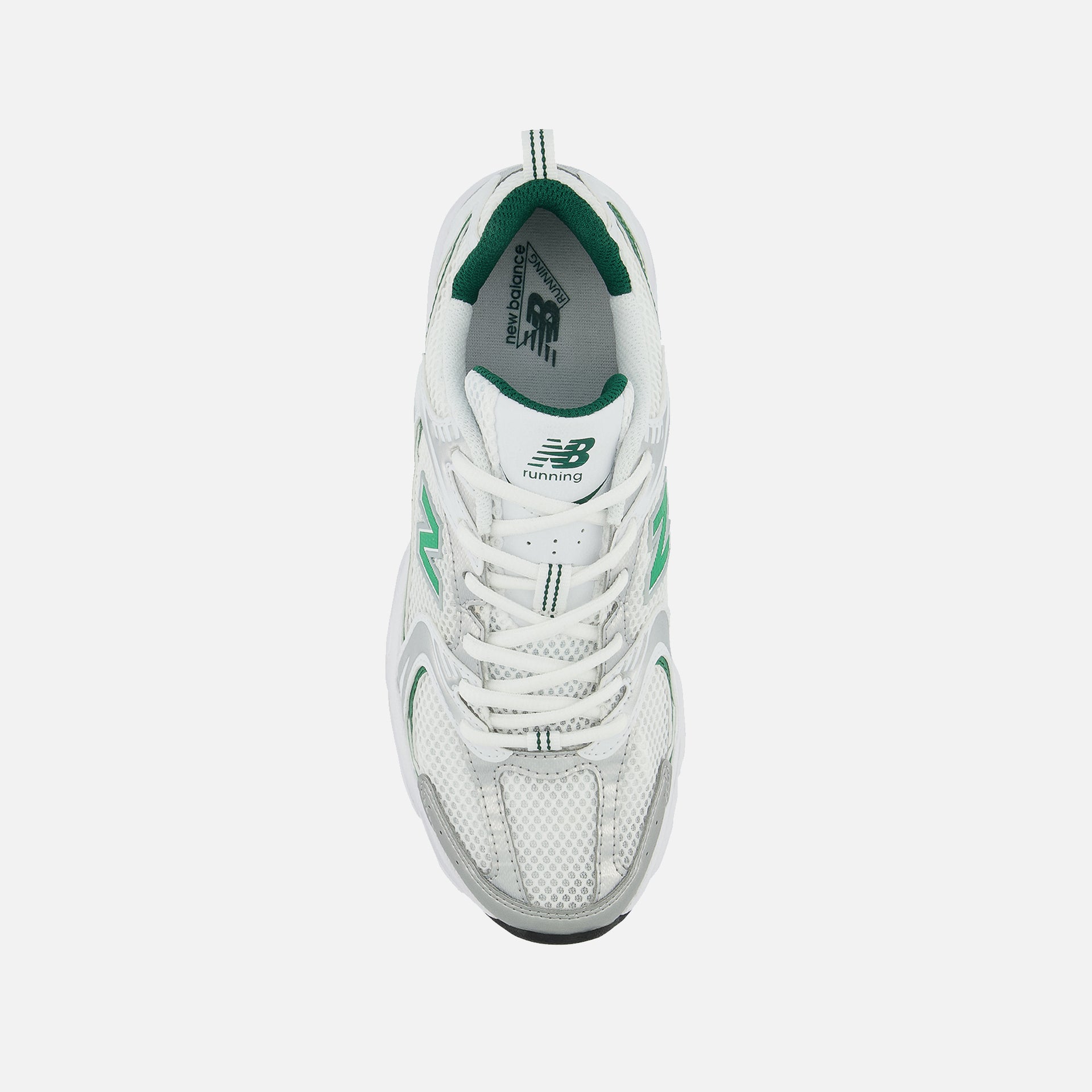 New Balance 530 - White / Nightwatch Green