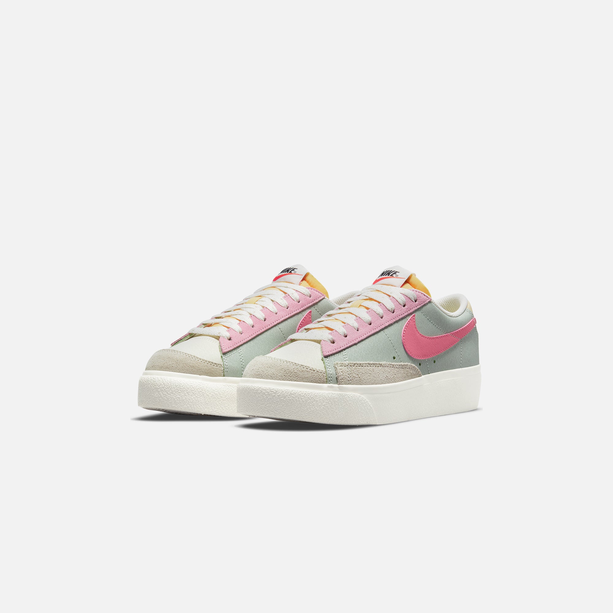 nike blazer platform seafoam
