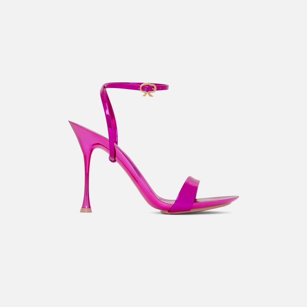 サンダル・ミュール Gianvito Rossi SS23 CANDY RIBBON SANDAL (G32215_15RICTRGR) Ribbon Candy 105 leather sandals in green - Gianvito Rossi
