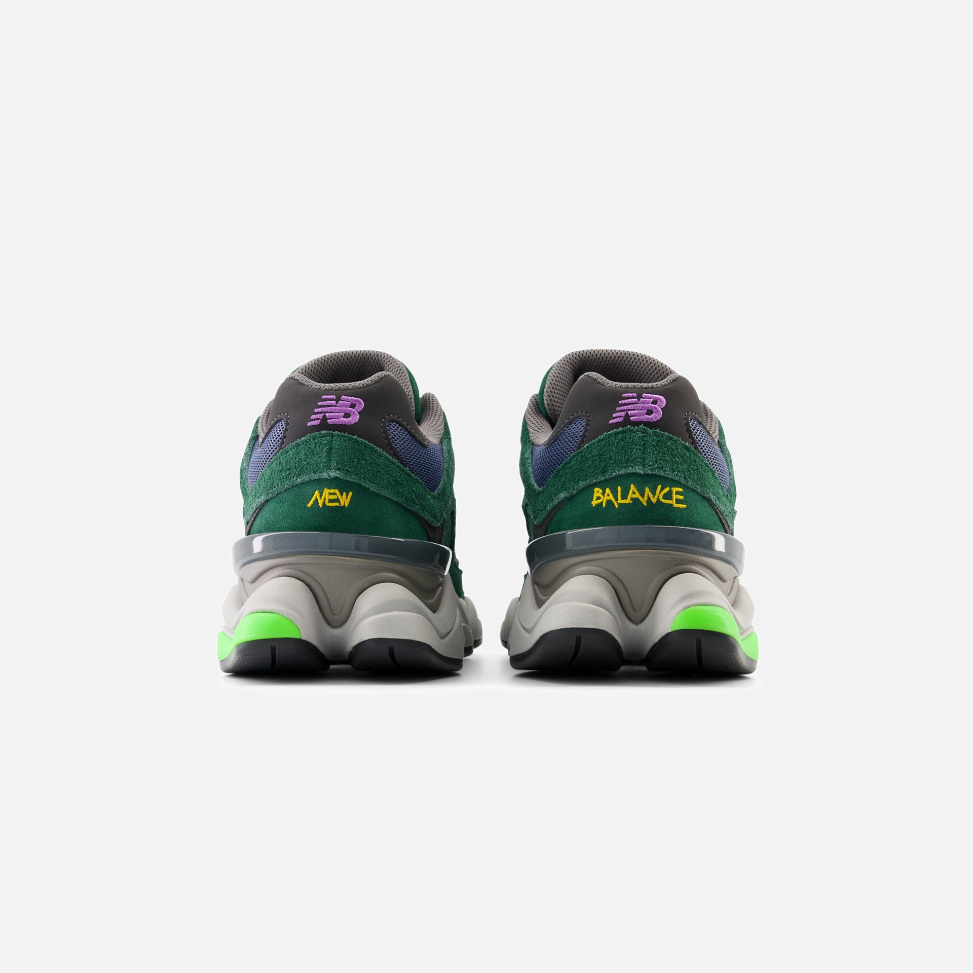 New Balance 9060 - Green / Navy / Purple